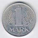 1 марка 1975 года