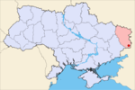Свердловск на карте страны