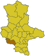Зангерхаузен (район) на карте