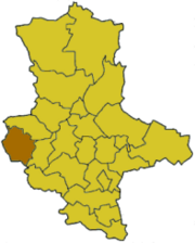 Вернигероде (район) на карте