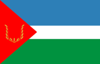 Flag of Abatsky rayon (Tyumen oblast) (2003).png