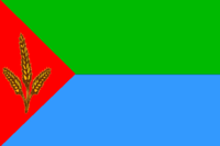 Flag of Kazansky rayon (Tyumen oblast) (2005).png