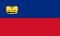 Flag of Liechtenstein 1937.svg