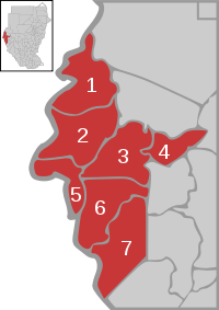 Административное деление штата