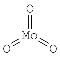 Оксид молибдена(VI): химическая формула