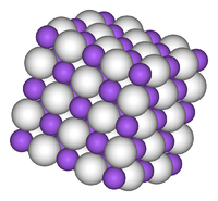 Гидрид натрия: вид молекулы