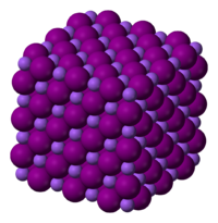 Иодид натрия: вид молекулы