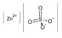 Сульфат цинка: химическая формула