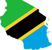 Flag-map of Tanzania.svg