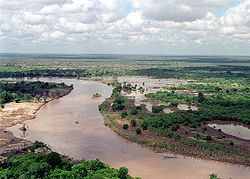 Река Тана в 1998 год