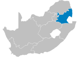 Провинция на карте ЮАР