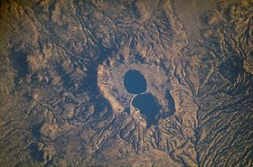 Вулкан Денди. Снимок НАСА.