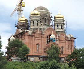 Строительство храма в 2010 году