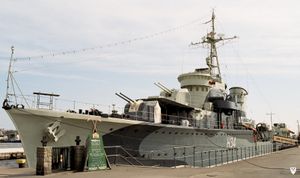 Эсминец «Блыскавица» как корабль-музей