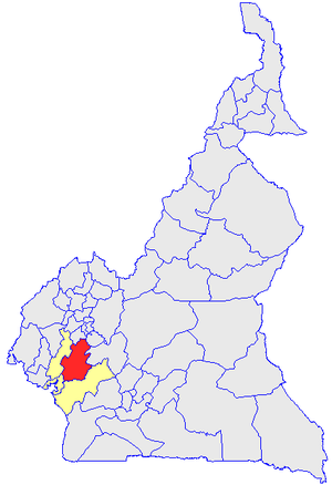 Административное деление Камеруна на департаменты