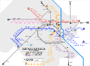 Delhi metro rail network.svg