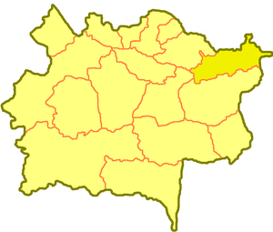 Катон-Карагайский район, карта