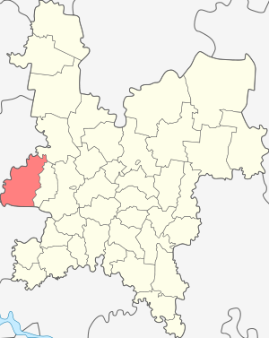 Шабалинский район на карте