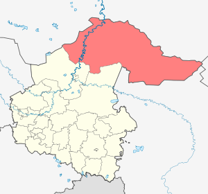Уватский район на карте