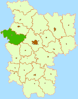Воложинский район на карте