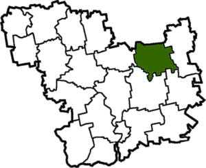 Новобугский район на карте