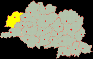 Браславский район на карте