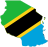 Flag-map of Tanzania.svg