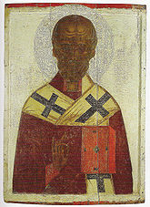 Icon of Saint Nicolas from Constantine and Helena Church, Vologda.jpg