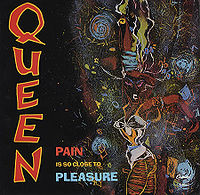 Обложка сингла «Pain Is So Close to Pleasure» (Queen, 1986)