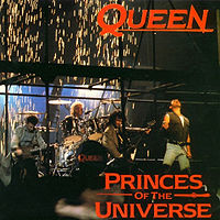 Обложка сингла «"Princes Of The Universe"» (Queen, (1986))