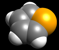 Селенофен: вид молекулы