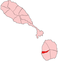 Округ Сент-Паул-Чарлстаун на карте