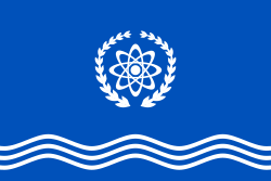 Flag of Obninsk (Kaluga oblast).svg