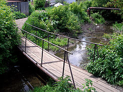 Мост через Пивоварку рядом с улицей Северо-Западной
