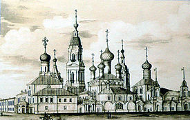 На акварели И. М. Белоногова (1851)