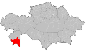 Каракиянский район на карте