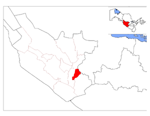 Каганский район на карте