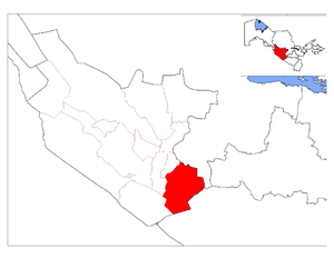 Караулбазарский район на карте