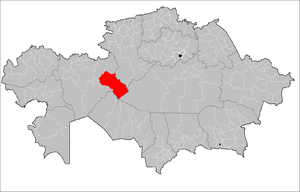 Иргизский район район на карте